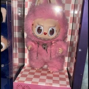 Pink Strawberry Labubu